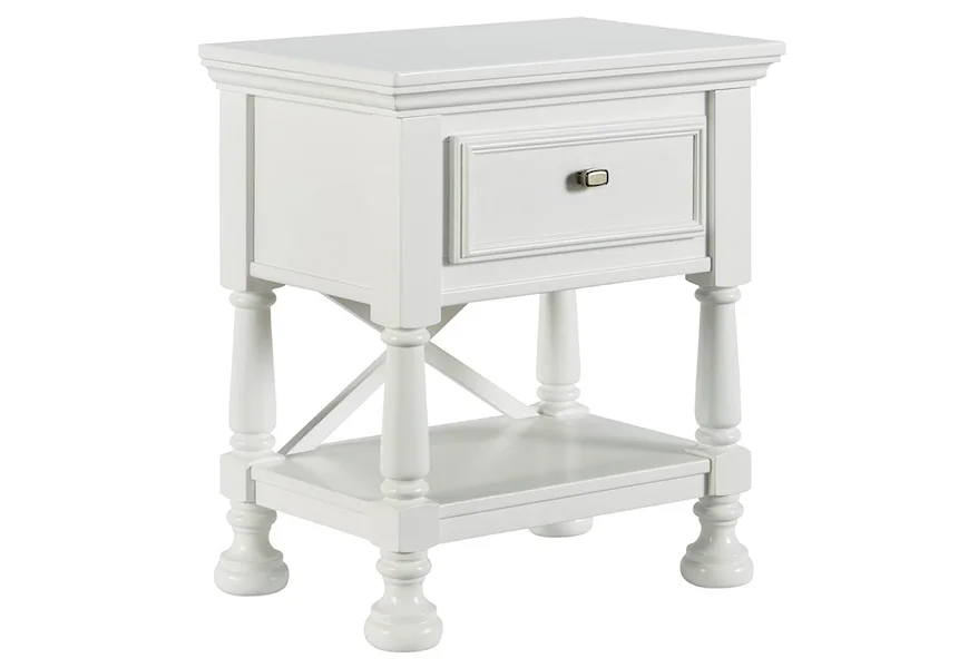 Kaslyn One Drawer Night Stand by Signature Design by Ashley at Esprit Decor Home Furnishings